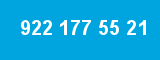 922 177 55 21 922 177 55 21